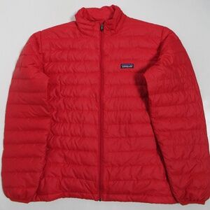 Patagonia Men's Down Sweater Jacket Red 84673FA12 Size M